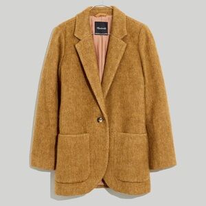 Madewell Boucle Larsen Blazer Size Large - Good Condition